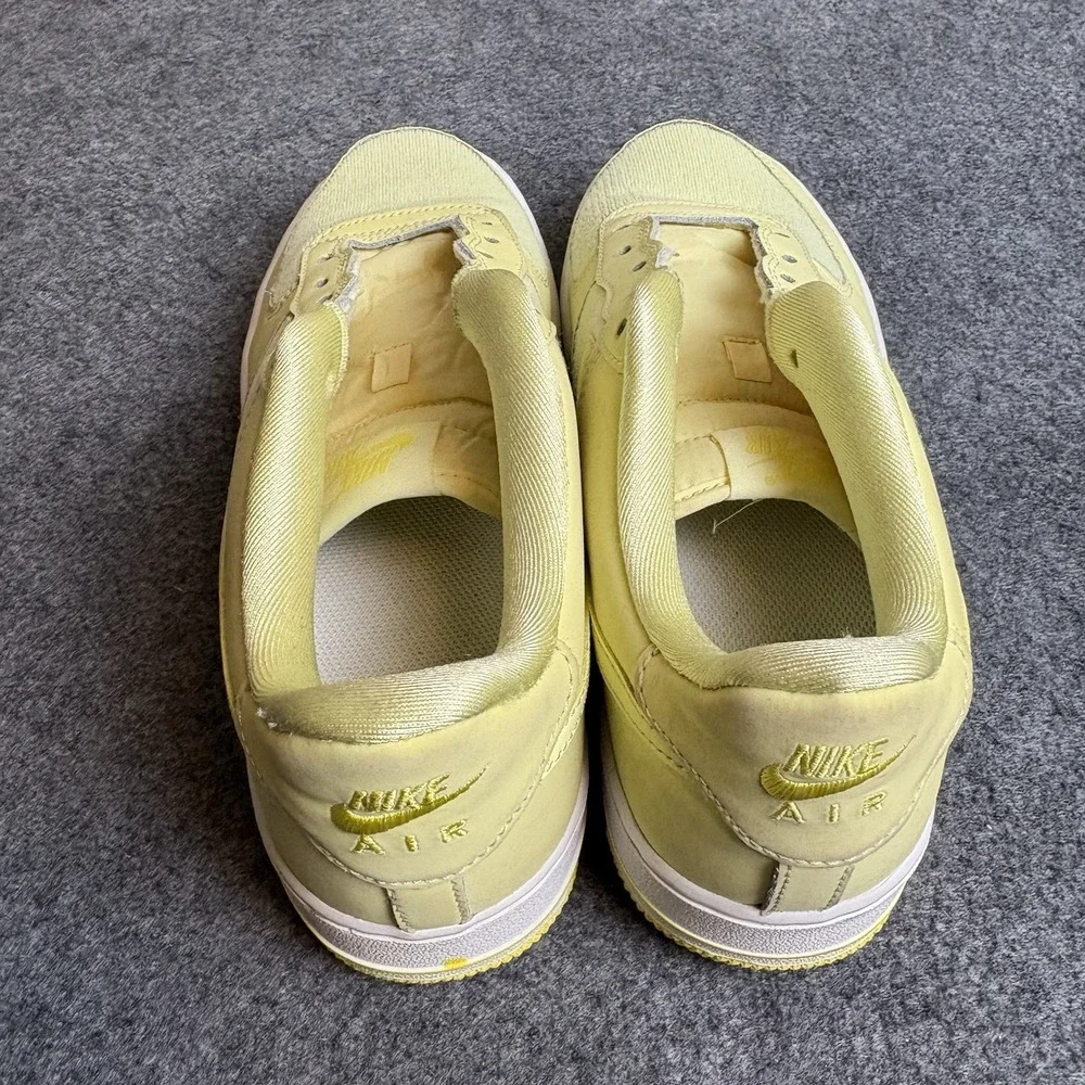Nike Air Force 1 LV8 GS Citron Tint Yellow Sneakers Size 7Y AV8183-800
